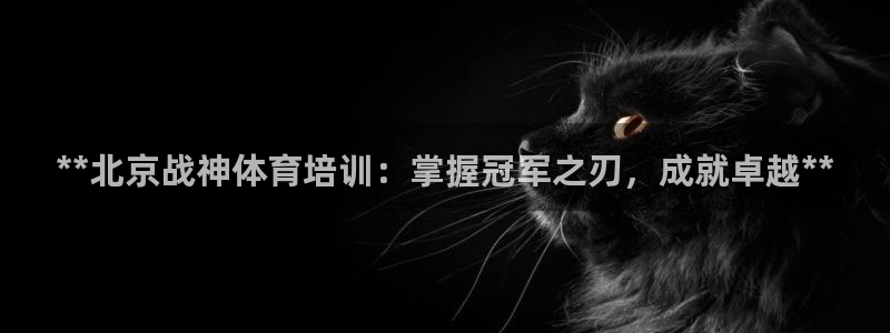 耀世平台开户流程：**北京战神体育培训：掌握冠军之刃