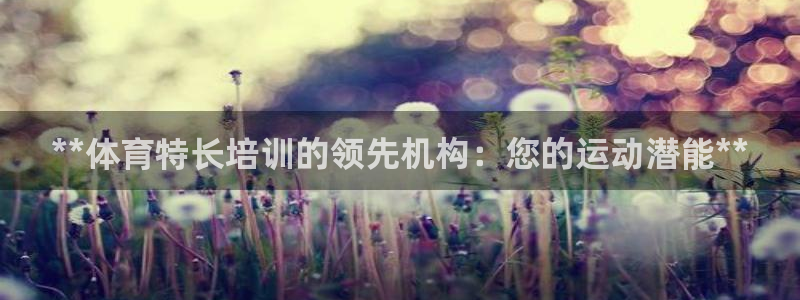 耀世娱乐挂机事件详情：**体育特长培训的领先机构：您