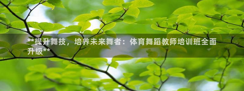 耀世楼盘：**提升舞技，培养未来舞者：体育舞蹈教师培