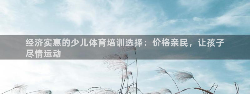 耀世娱乐佳 411O31 耀世：经济实惠的少儿体育培