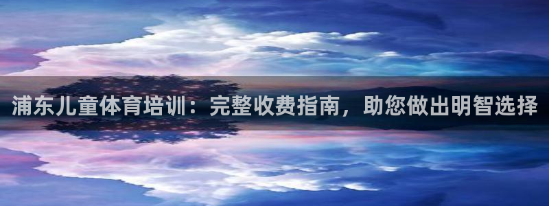 耀世盛典手游下载官网：浦东儿童体育培训：完整收费指南