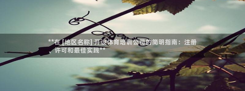 耀世娱乐是不是赚钱快：**在 [地区名称] 开设体育