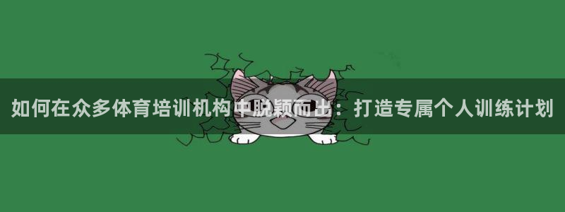 耀世而生什么意思：如何在众多体育培训机构中脱颖而出：